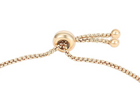 "Turtle" Freshwater Pearl C.Z Crystal Adjustable Bracelet