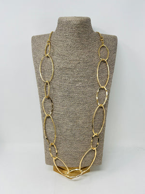 Metal Long Chain necklace