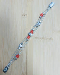 "Heart" Metal magnetic bracelet