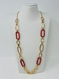 long chain necklace (6 colors)