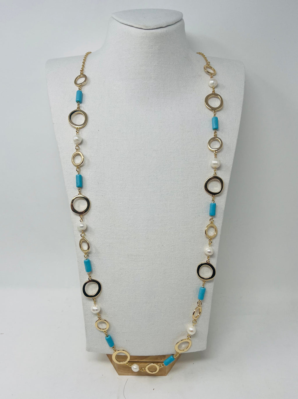 Long chain necklace