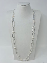 Pearl Long Chain necklace