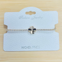 C.Z Crystal adjustable bracelet