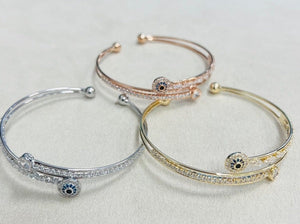 C.Z Cuff bracelet