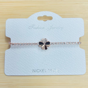 C.Z Crystal adjustable bracelet