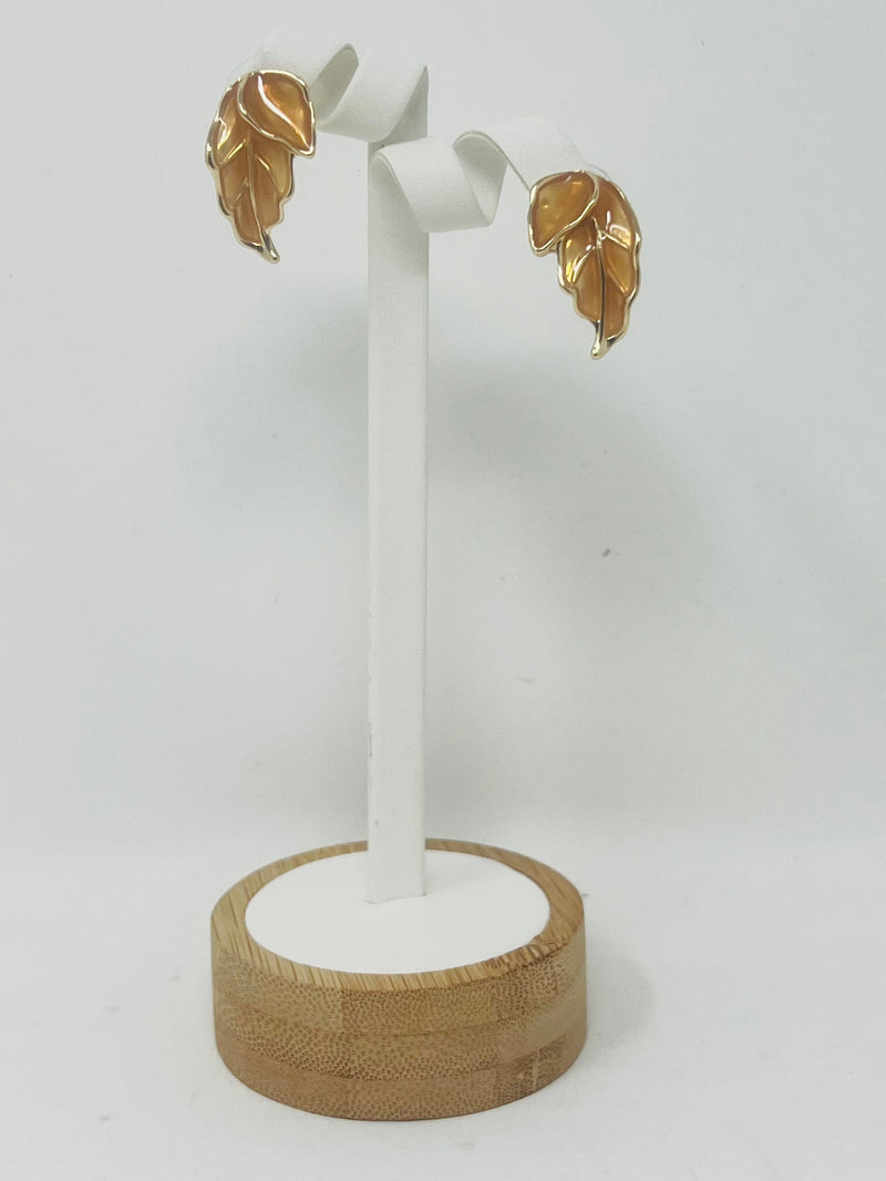 Leaf Stud Earrings