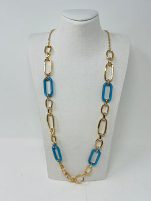 long chain necklace (6 colors)