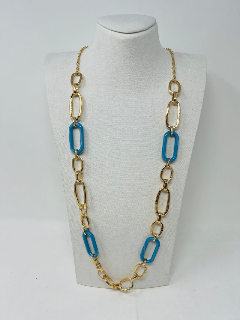 long chain necklace (6 colors)