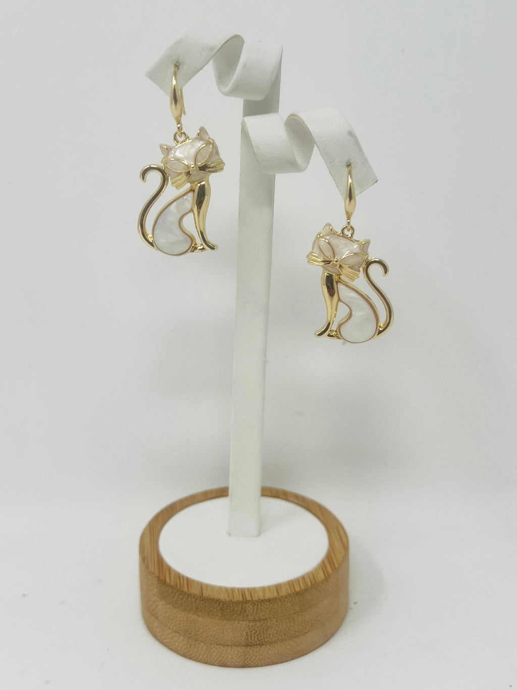 Cat Dangle Earrings
