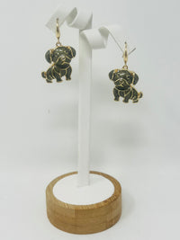 Dog Dangle Earrings