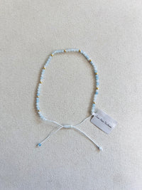 Semi-precious stones with Miyuki beads Adjustable Bracelet(10 colors)