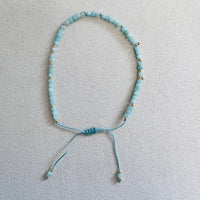Semi-precious stones with miyuki beads Adjustable Bracelet(10 colors)