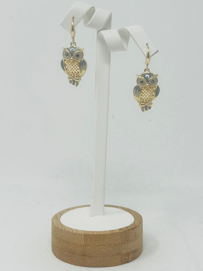 Owl Dangle Earrings