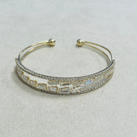 C.Z Cuff Bracelet
