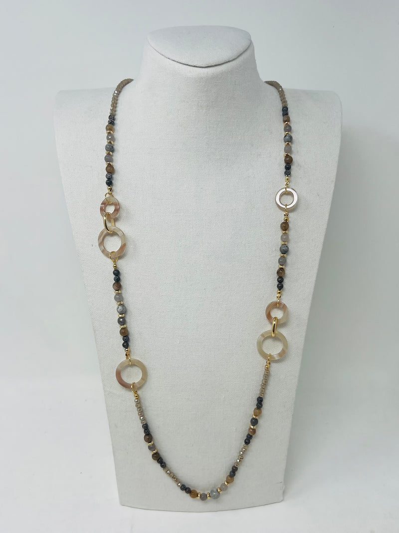 long chain necklace(5 colors)