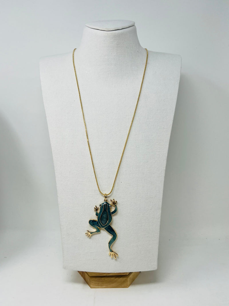 "Flog" Long Chain necklace