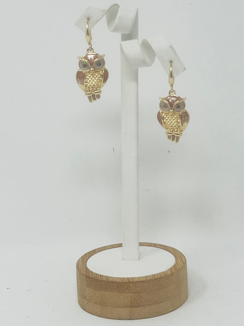 Owl Dangle Earrings