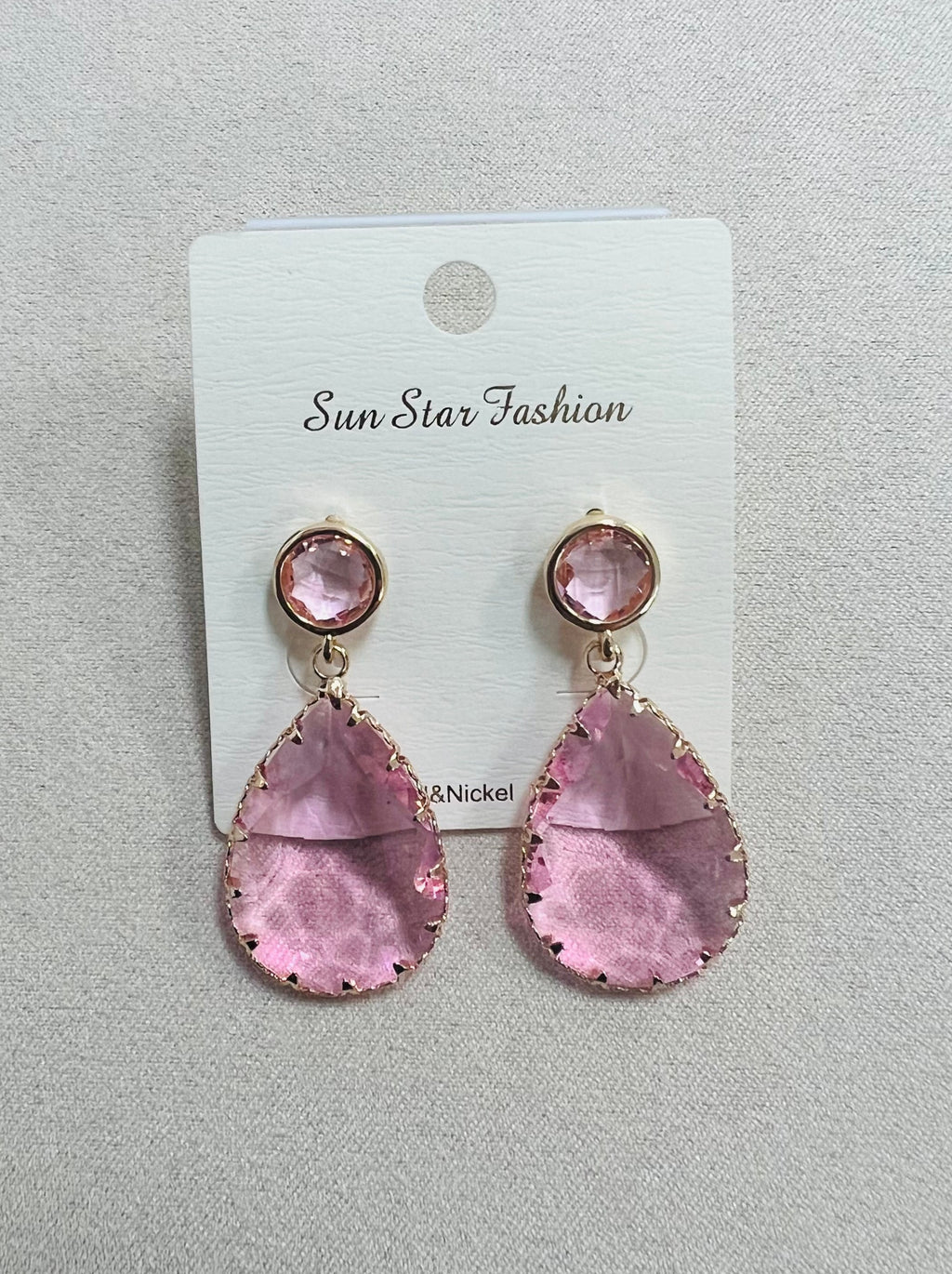 Crystal Teardrop fashion earring