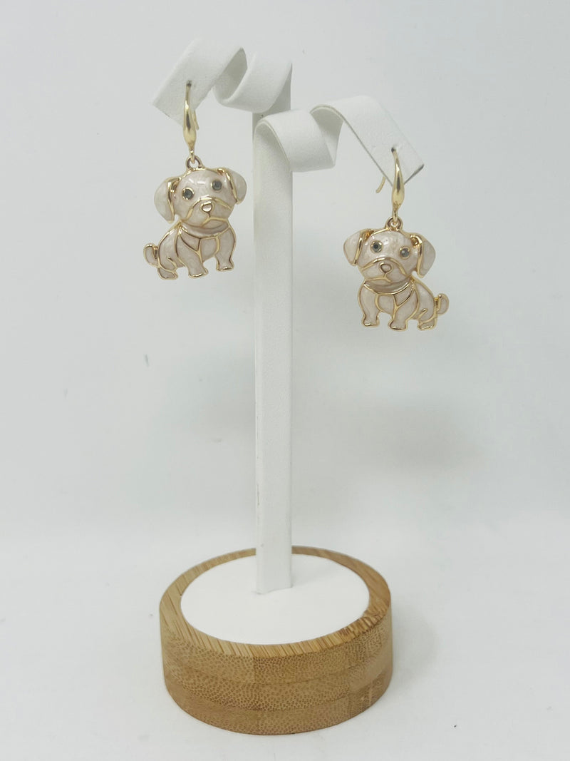 Dog Dangle Earrings
