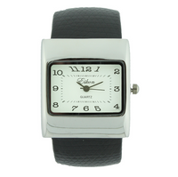 Square Face Arabic Cuff Watch