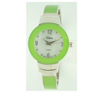 ROUND FACE CANDY COAT BANGLE CUFF(Silver)