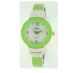 ROUND FACE CANDY COAT BANGLE CUFF(Silver)