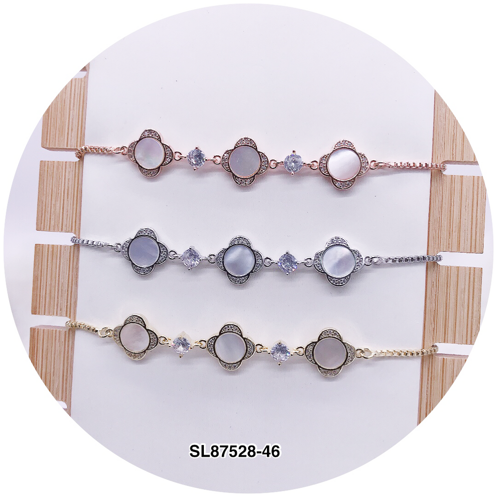 C.Z Crystal Adjustable Bracelet