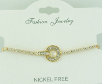 Crystal Adjustable Chain Bracelet