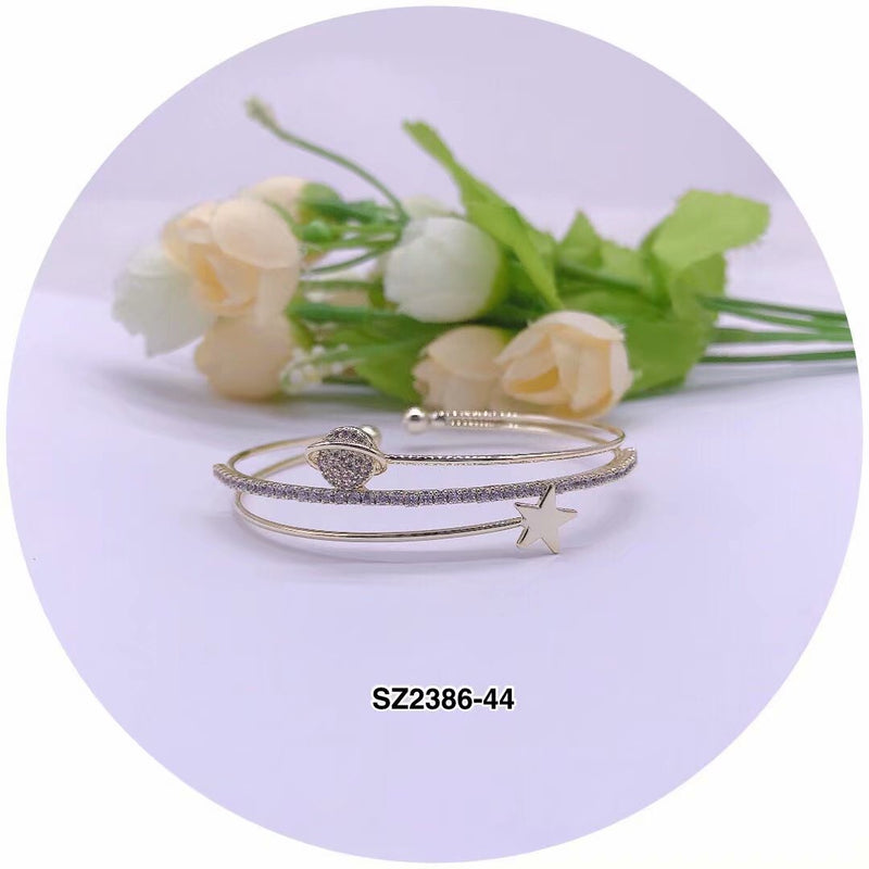 C.Z Crystal Cuff Bracelet