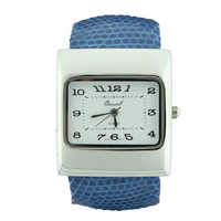 Square Face Arabic Cuff Watch