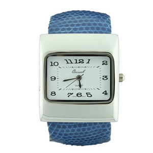 Square Face Arabic Cuff Watch