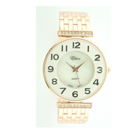 Classic Round Face Classic Arabic Cuff Watch.