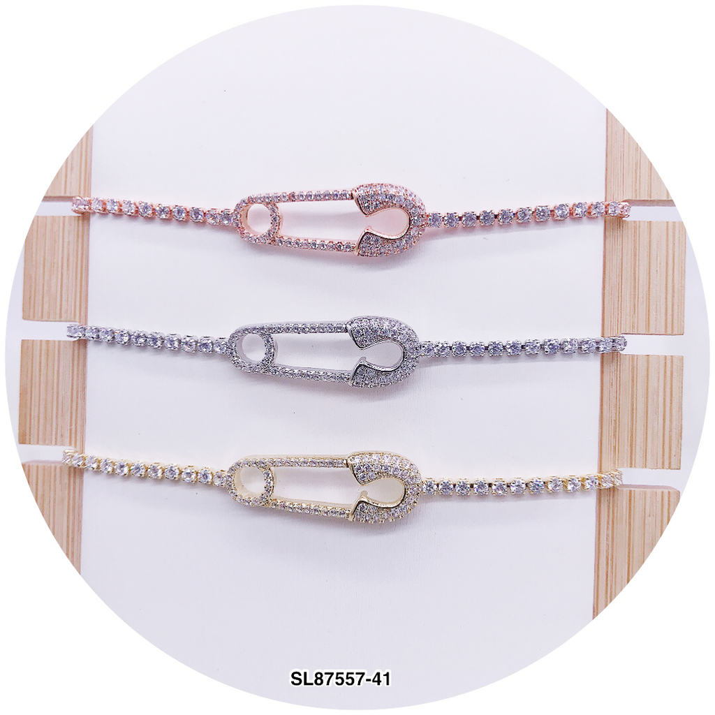 C.Z Crystal Adjustable Bracelet