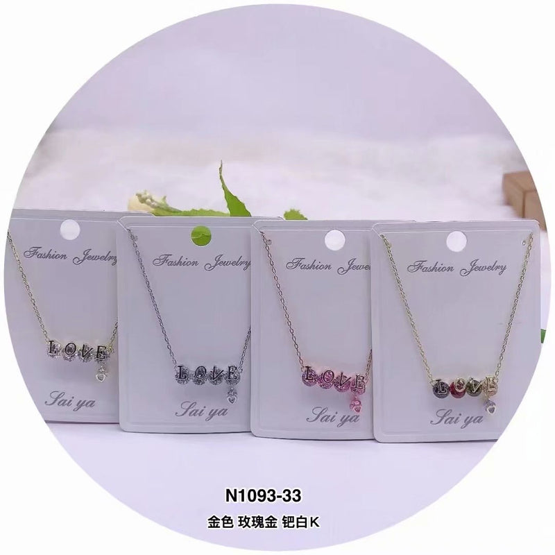C.Z Crystal Necklace