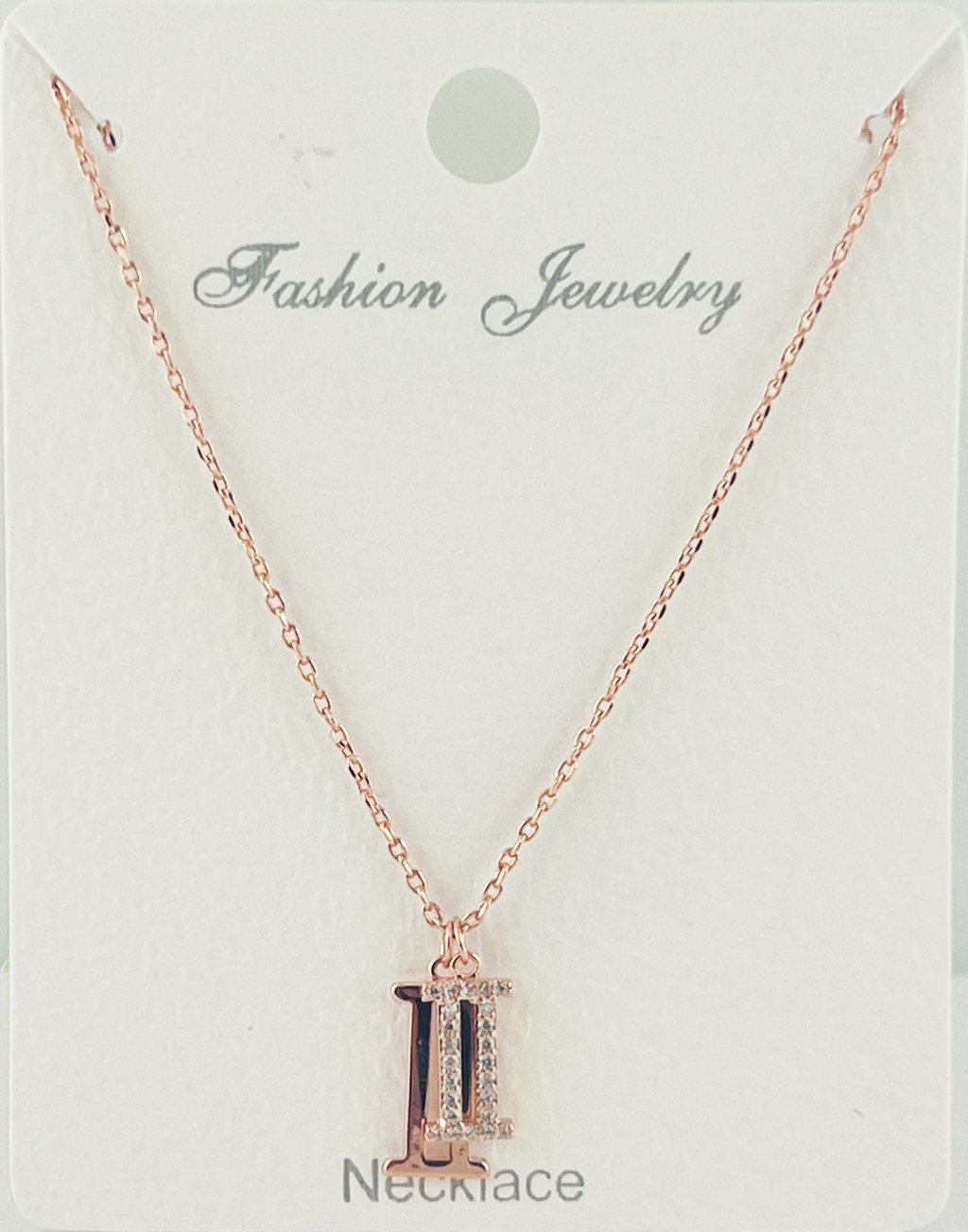 C.Z Crystal necklace