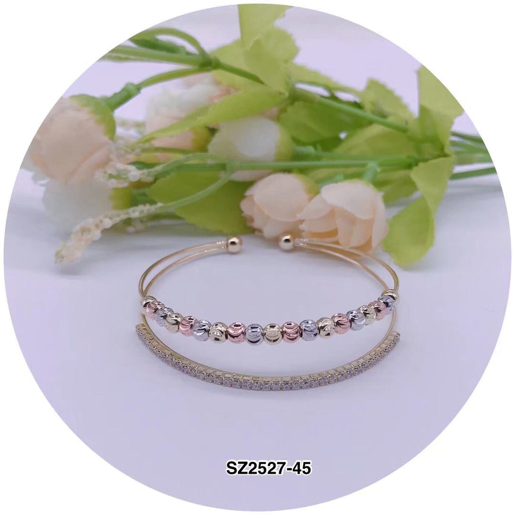 C.Z Crystal Cuff Bracelet