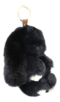 Bunny Keychain Rabbit Fur Fluffy