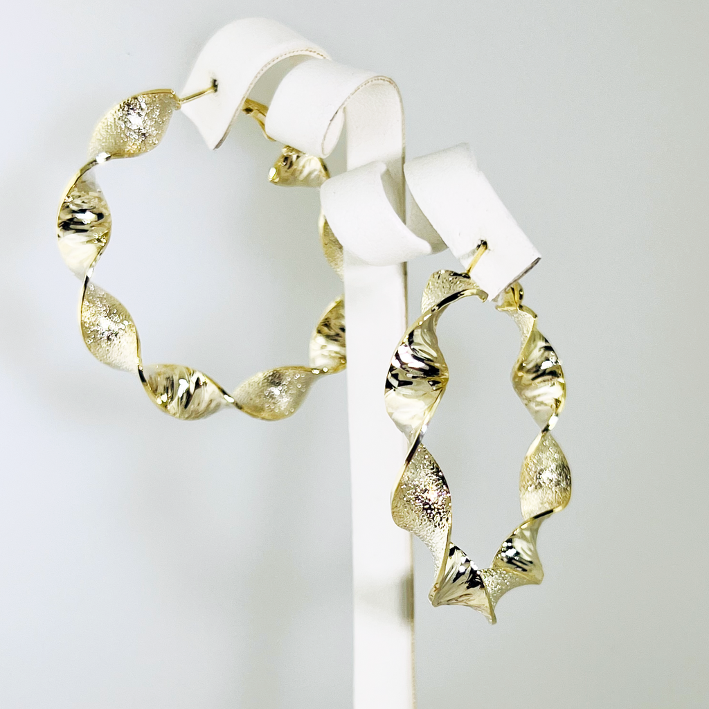 C.Z Crystal Earring