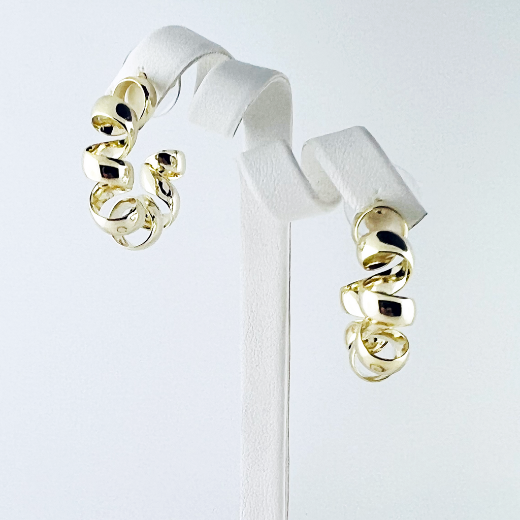 C.Z Crystal Earring