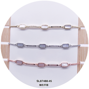 C.Z Crystal Adjustable Bracelet