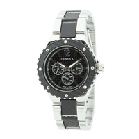 MEDIUM SIZE SPORT LADY LINK WATCH(Silver)