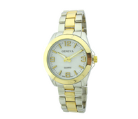 Round Face Mother Pearl Lady Link Watch.