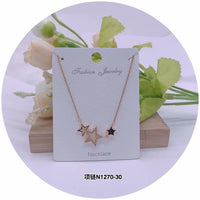 STAR C.Z Crystal Necklace