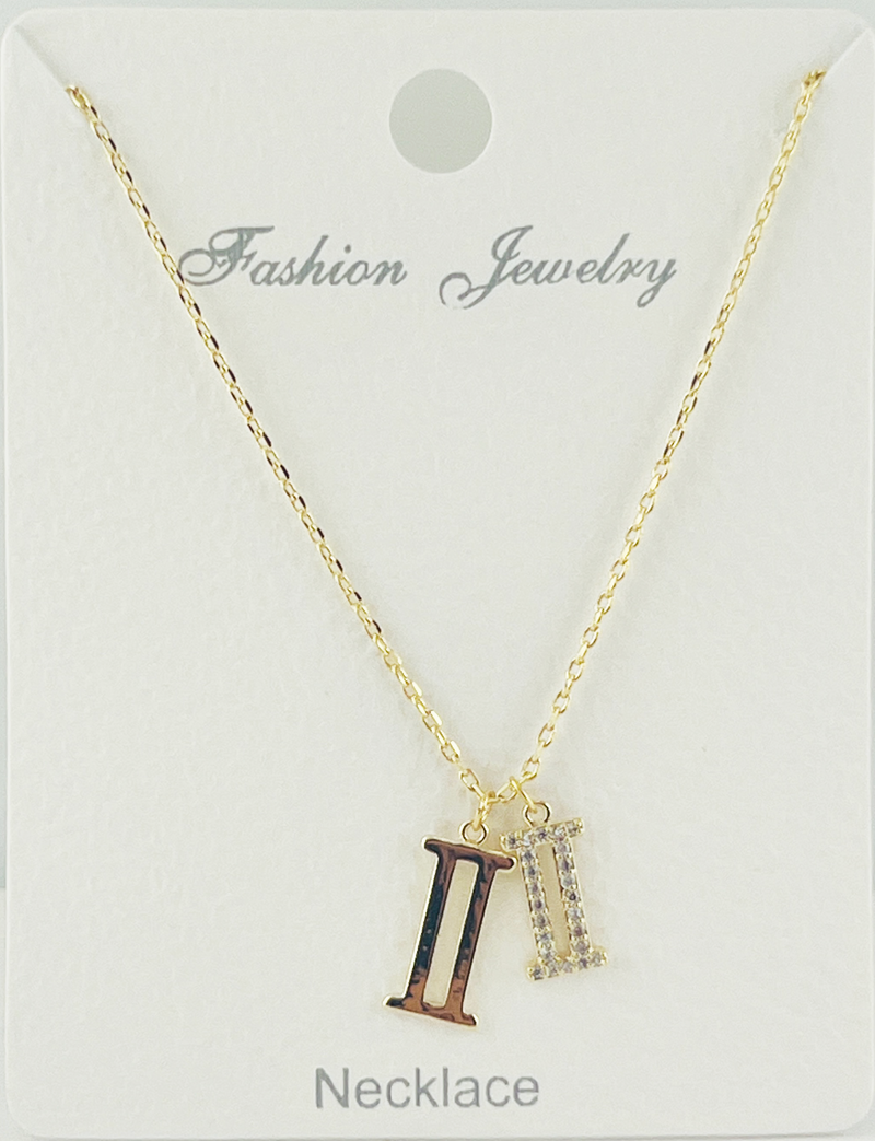 C.Z Crystal necklace