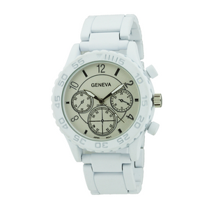 MATTE FINISH SPORT LADY BIG LINK WATCH.