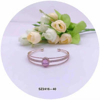C.Z crystal Cuff bracelet
