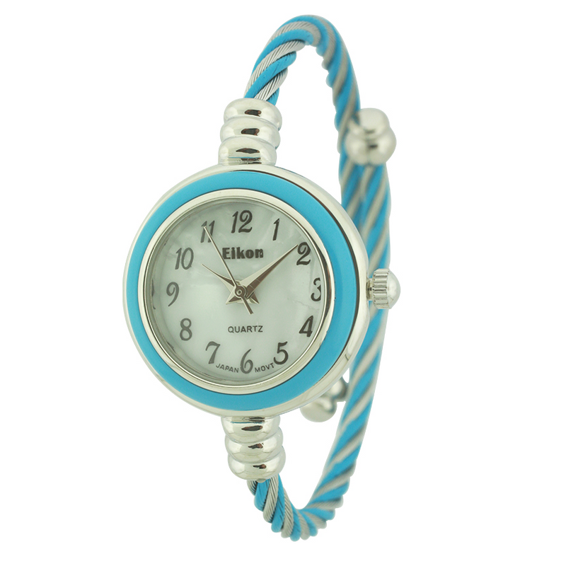 CABLE CUFF WATCH(Silver)