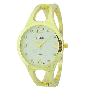 Round Face Cuff Watch.
