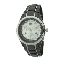 Medium Round Face Sport Men Link Watch With 3 Eyes