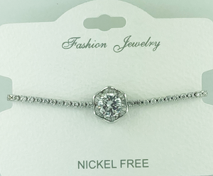 Crystal Adjustable Chain Bracelet